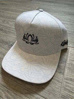 Kaipar Clothing Floral Hat Prominent Lotus Logo Hilo 5 Panel Waterproof